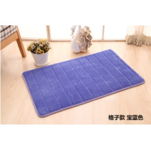 Coral Fleece Mat with Anti Slip Backing